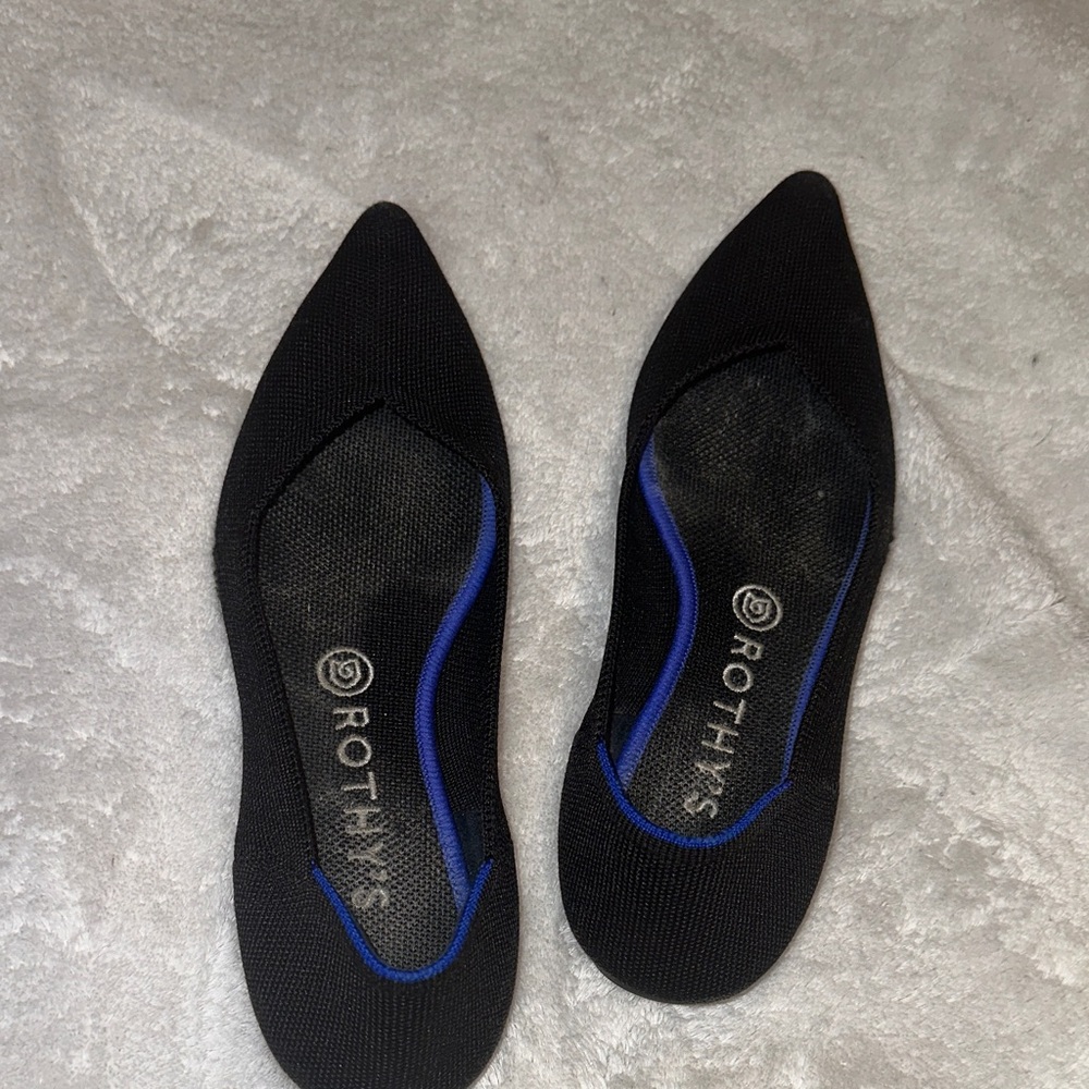 Rothy's Black Flats
